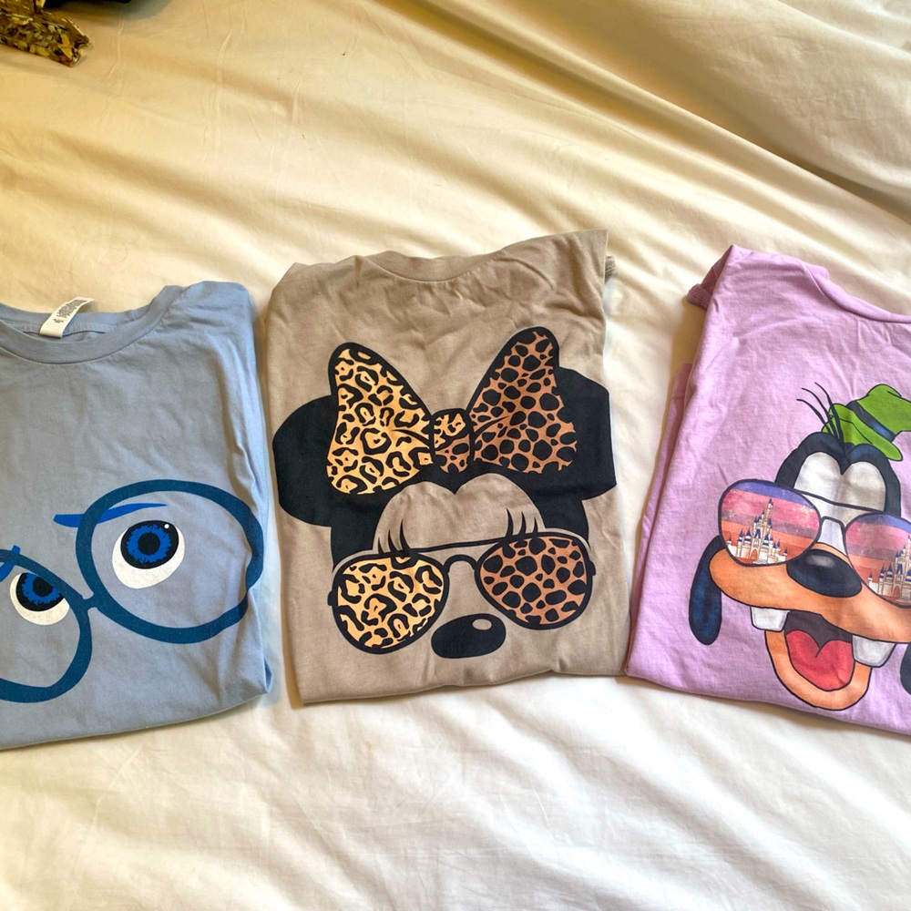Disney tee and tank